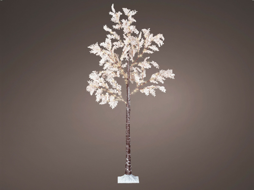 Adroiteet Arbre effrayant à LED avec lumières violettes, 50,8 cm