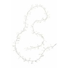 Guirlande lumineuse en plastique blanc 2m