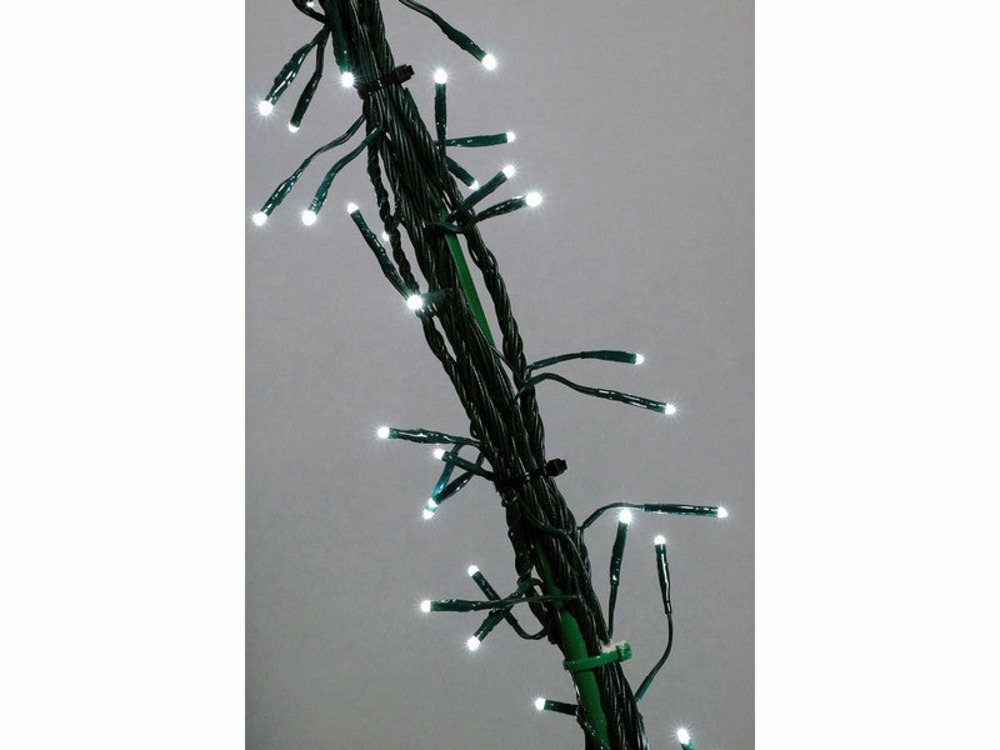 Guirlande flicker 35m blc pur