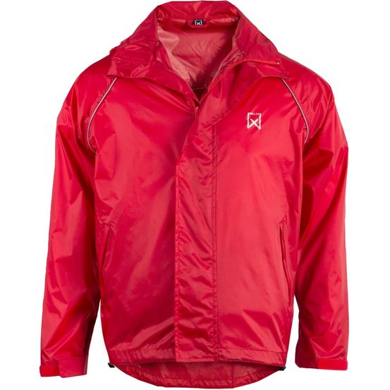 Veste de pluie respirable m rouge