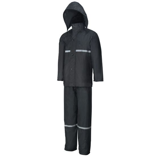 Combinaison de pluie taille s noir