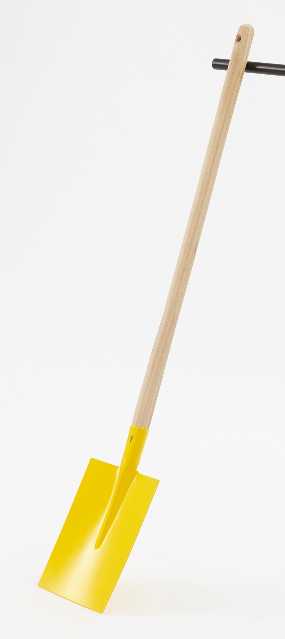 Bêche carré acier manche bois l.100 cm