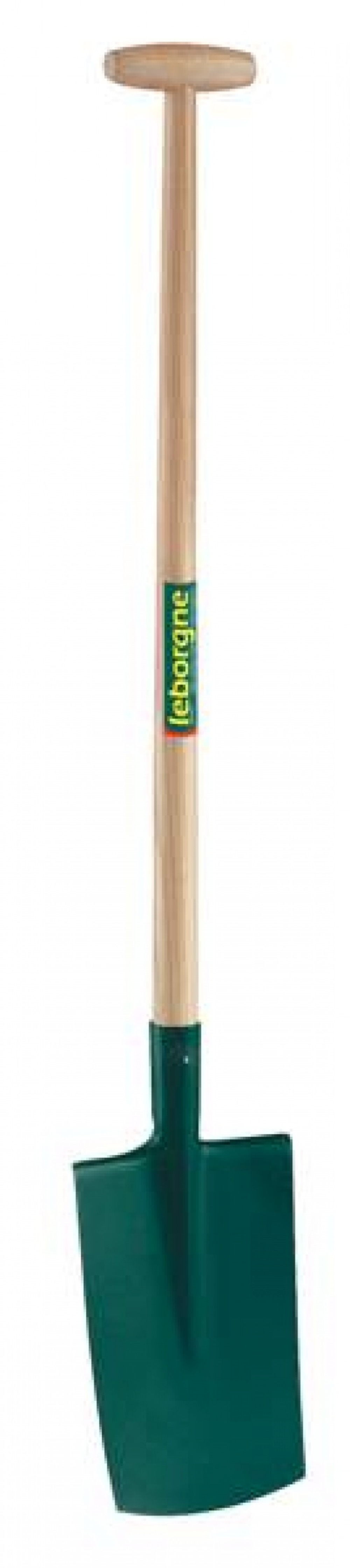 Bêche à rebord - 28 cm manche béquille en bois certifié pefc 100%