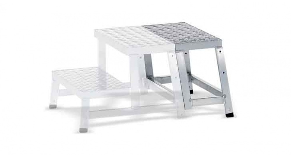 Marchepied industriel modulaire modulo step extension 2 marches
