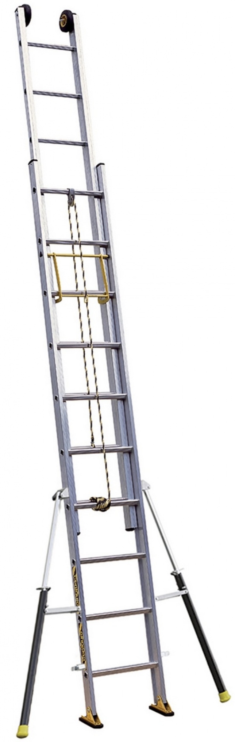 Echelle coulissante 2 plans à corde c2 stab' 2m95/4m90