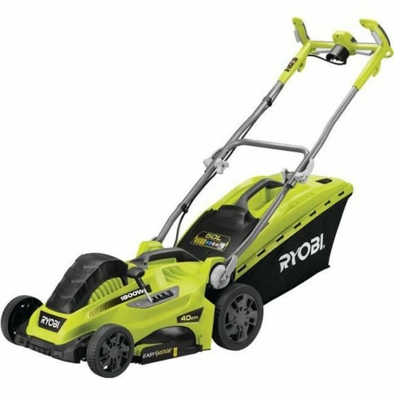 Tondeuse a gazon - 1800 w - ø coupe 40 cm - ramassage et mulching - double poignée vertebrae™ - rlm18e40h