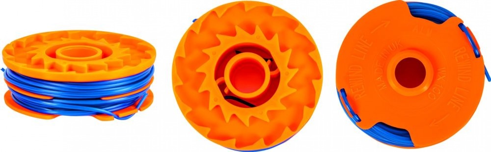 Bobine de fil pour coupe-bordure mac allister, worx, qualcast