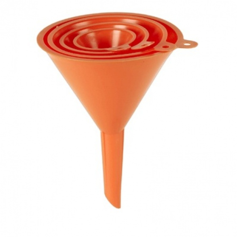 4 entonnoirs flexibles ø 50 / 75 / 100 / 120 mm