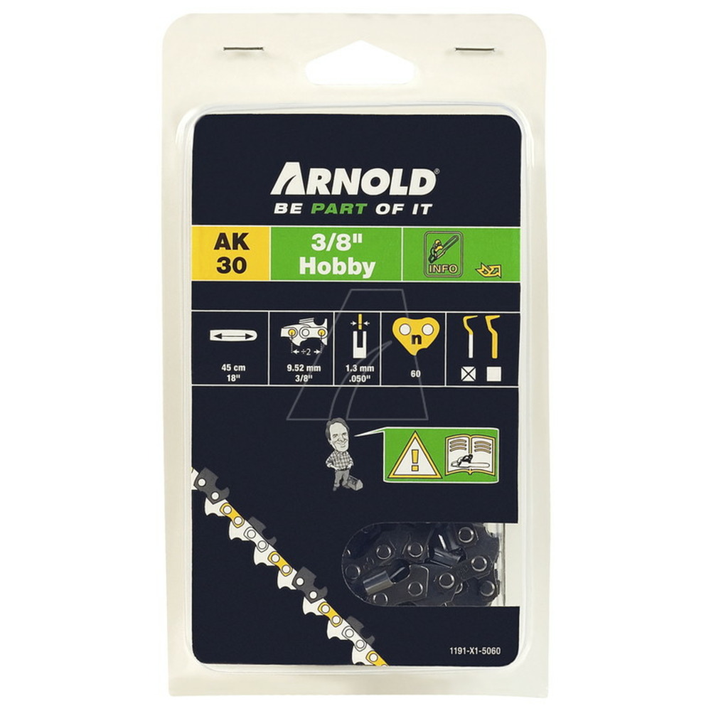 Chaîne de tronçonneuse 3/8