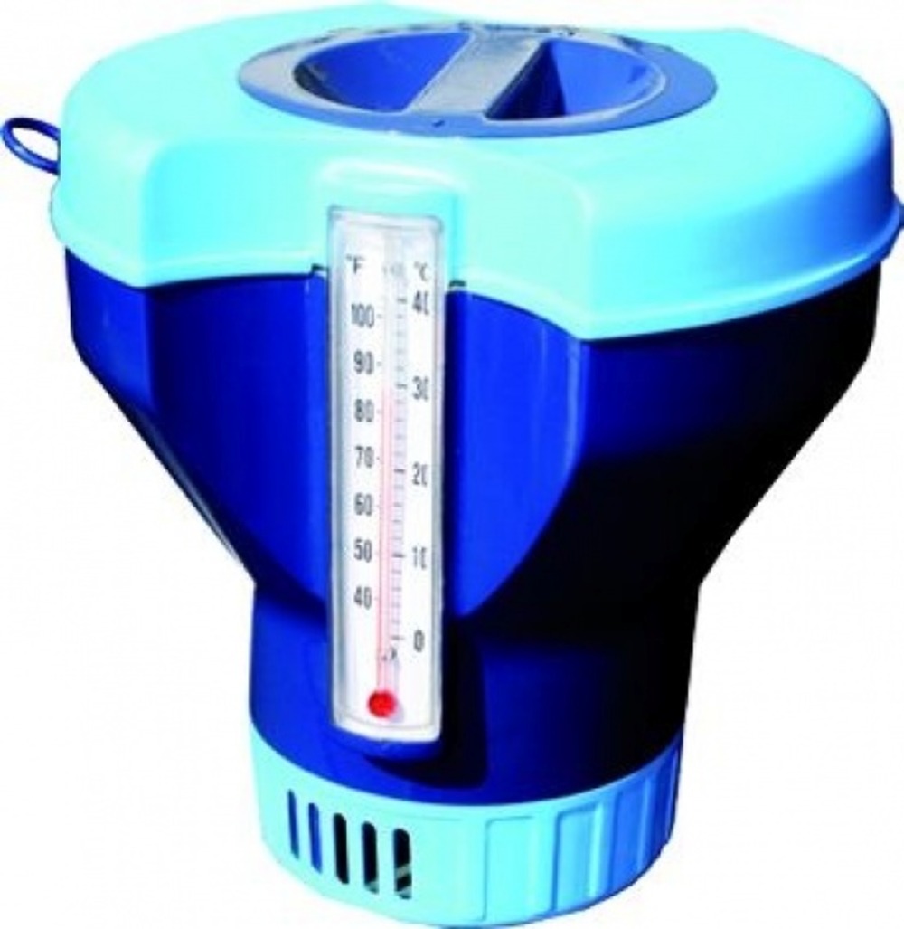 Diffuseur chlore ø17,5cm avec thermomètre intégré