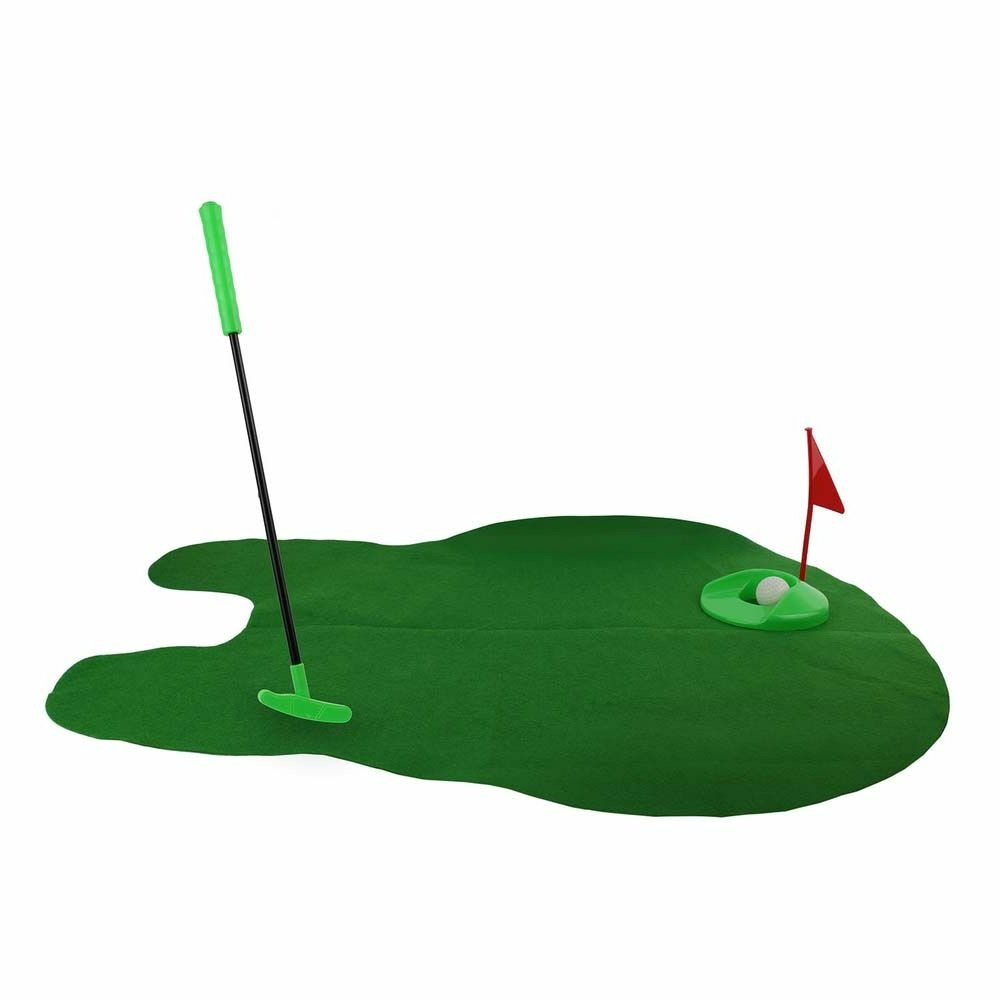 Jeu de golf de toilettes