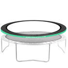 Coussin de protection vert pour greaden trampoline freestyle ø 12ft - 366cm, haute qualité & résistant aux intempéries