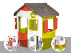 Cabane enfant neo jura lodge + porte maison + récupérateur d'eau + espace jardin