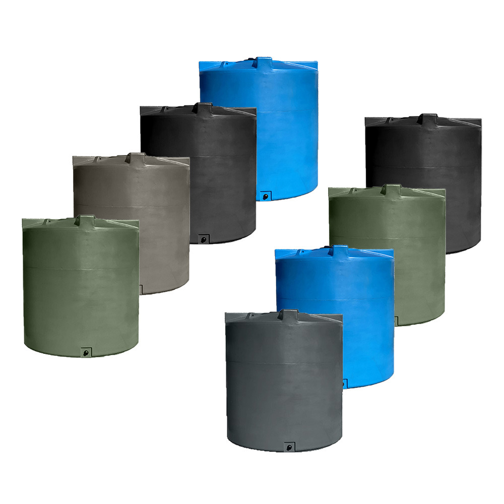 Cuve de stockage d'eau 4000l aérienne-lot de 8