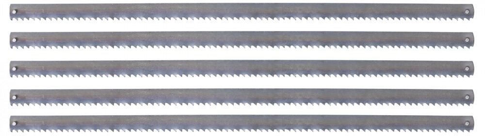 Jeu de 5 fils à chantourner de rechange - longeur 127 mm