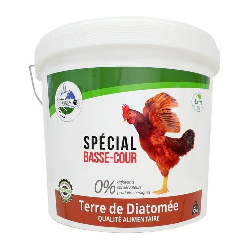 Terre De Diatomée Basse Cour - Poudre 300g - Utilisable En Agriculture Biologique - Antiparasitaire Naturel