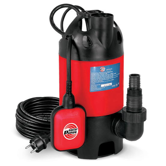 Pompe vide caves pour eaux chargées 750w