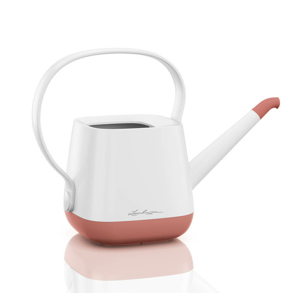 Yula arrosoir, blanc/rose poudré satiné