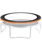 Coussin de protection orange pour greaden trampoline freestyle ø 12ft - 366cm, haute qualité & résistant aux intempéries