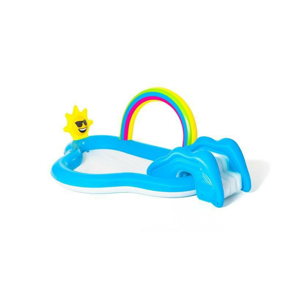 Piscine avec tobogan arcoiris 257 x 145 x 91 cm