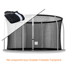 Filet de sécurité [pas trampoline entier] et protection 180cm haute qualité seulement pour trampolines greaden ø 366cm