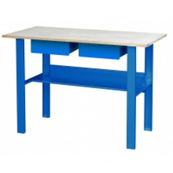 Etabli mécanicien 1.20 m 2 tiroirs