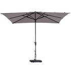 Parasol syros luxe 280 x 280 cm taupe pac7p015