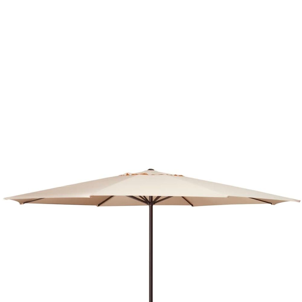 Parasol paros rond 300 cm écru pc14p016