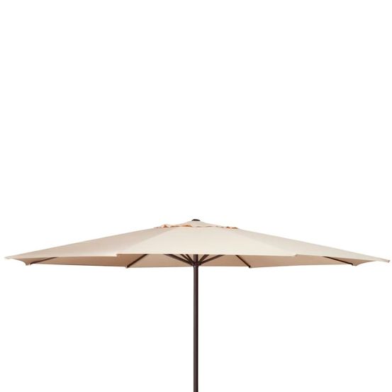 Parasol paros rond 300 cm écru pc14p016