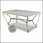 Housse de protection table de jardin 8-10 pers cover air jardiline 260x100x50 cm
