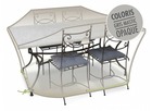 Housse de protection cover line pour table rectangulaire + 6 chaises - 190 x 120