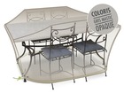Housse de protection cover one pour table rectangulaire + 6 chaises - 190 x 120