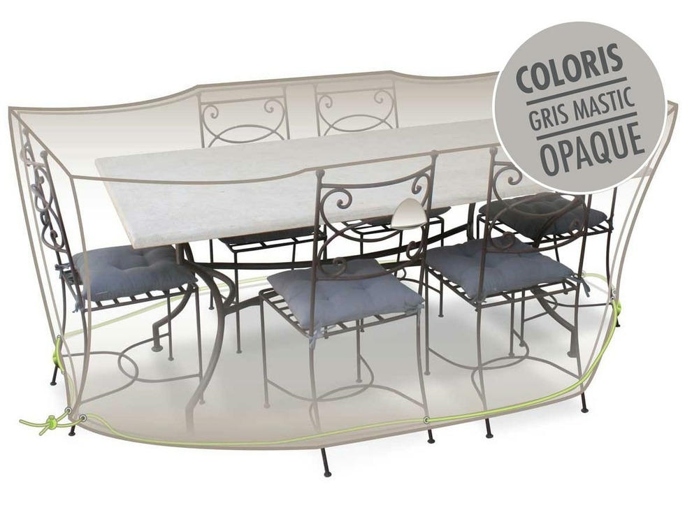 Housse table de jardin rectangulaire Covertop 