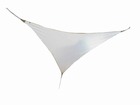 Voile d'ombrage triangulaire serenity 3,60 x 3,60 x 3,60 m - blanc