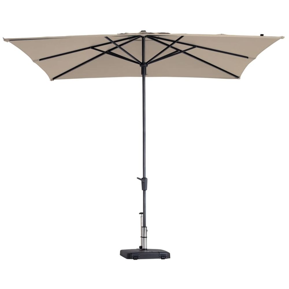 Parasol syros luxe 280 x 280 cm écru pac7p016