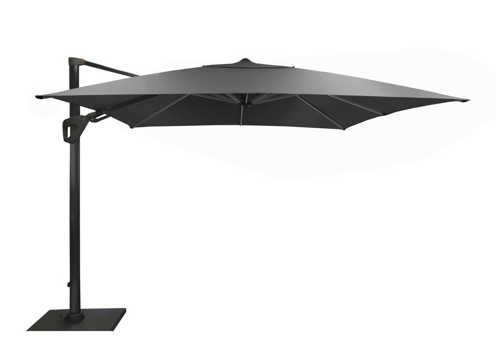 Parasol déporté elios sunbrella® orientable alu/sunbrella - grey/graphite 119