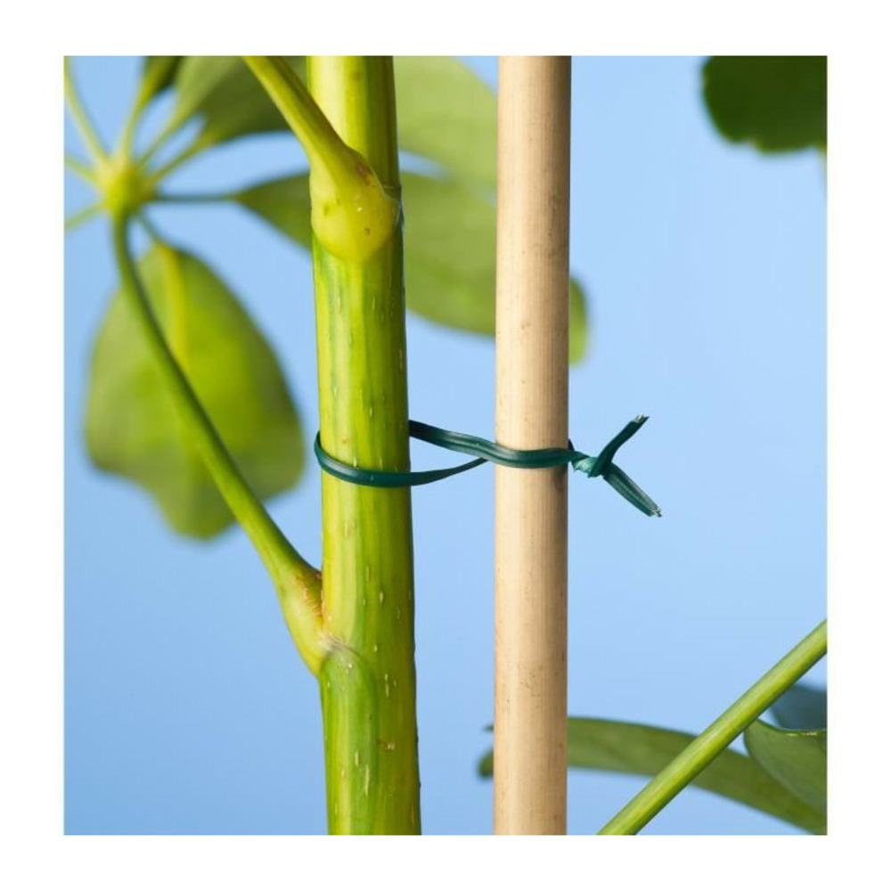 50 fils de fer plastifiés verts 0,8 mm de diametre