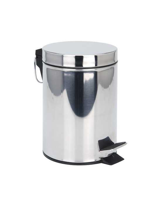 Poubelle à pédale en inox 3l