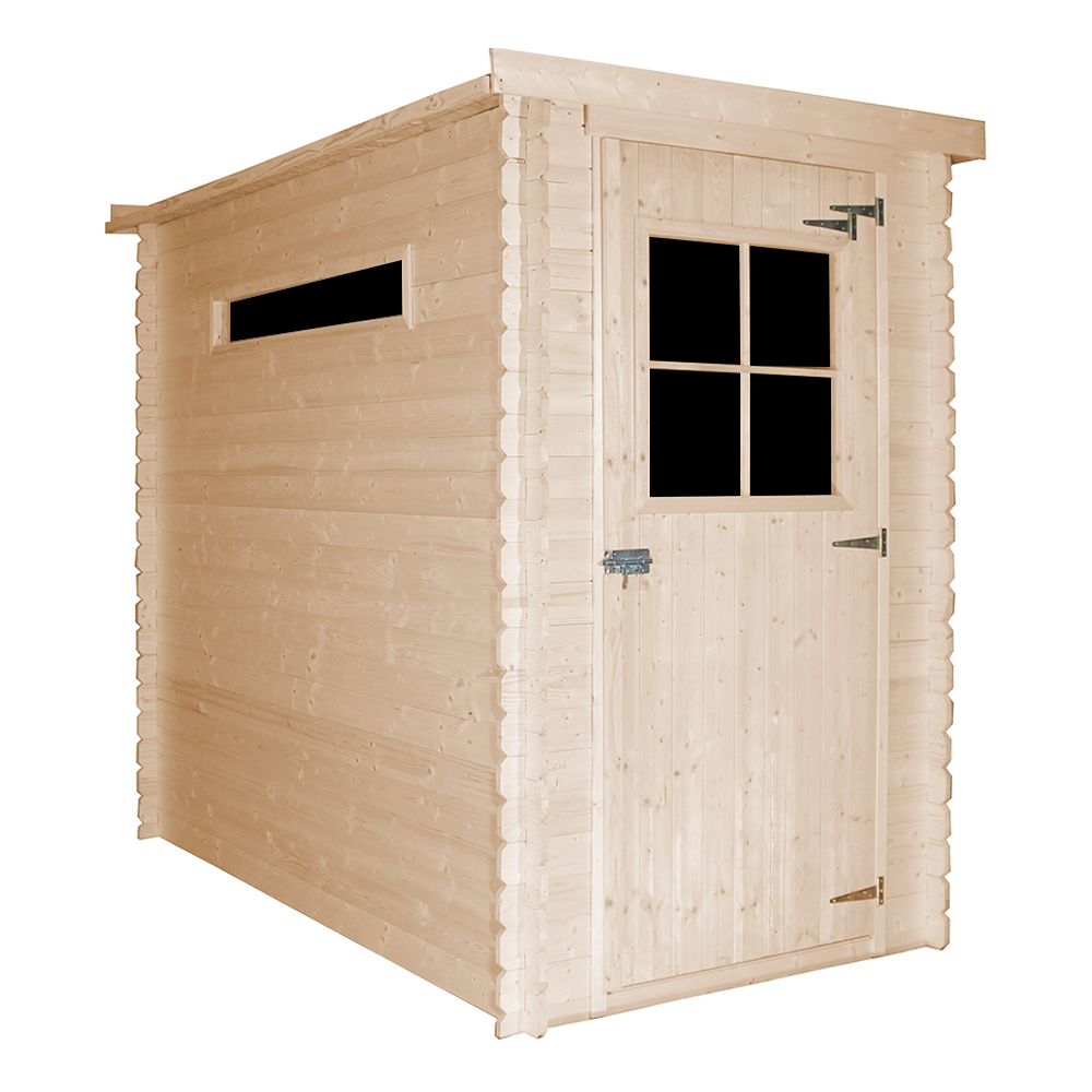 Abri de jardin en bois 2,63 m² - cabane de jardin extérieure – H198 x