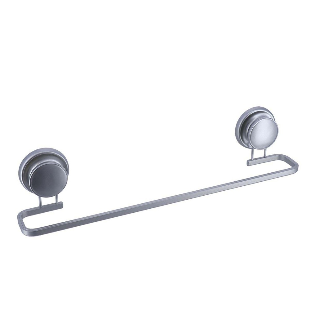 Porte serviettes gm aluminium sur ventouses - chrome
