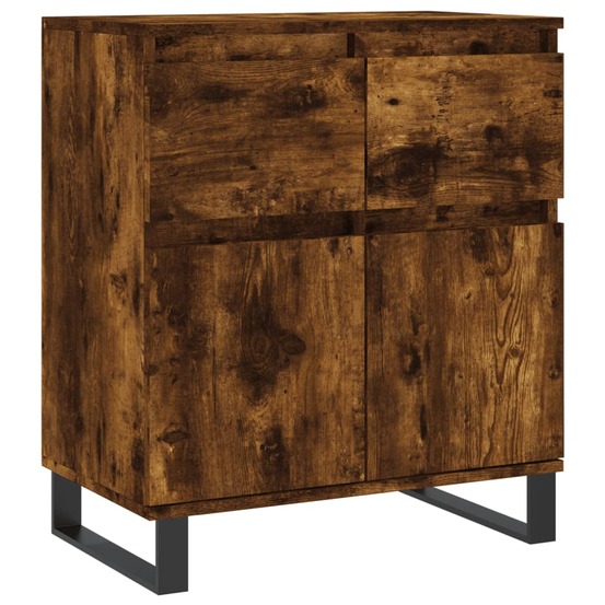 Buffet bahut commode armoire meuble de rangement organisateur cuisine salle de séjour salon 60 x 35 x 70 cm bois d'ingénierie