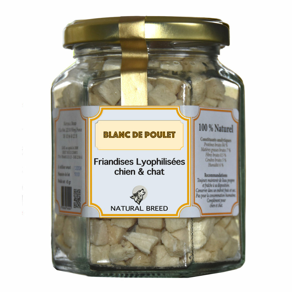 Friandise lyophilisée - 100% poulet