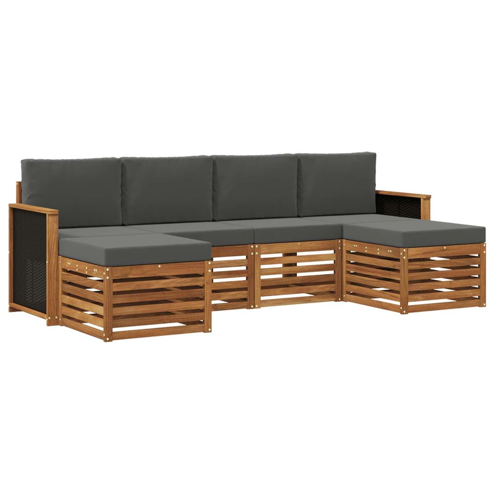 Ensemble de canapés d'extérieur 5 pc
