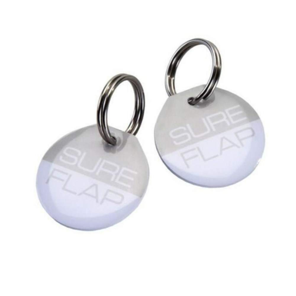Médaillon d'identification - - lot de 2 - radiofréquence - compatible extérieur - pour chats adultes