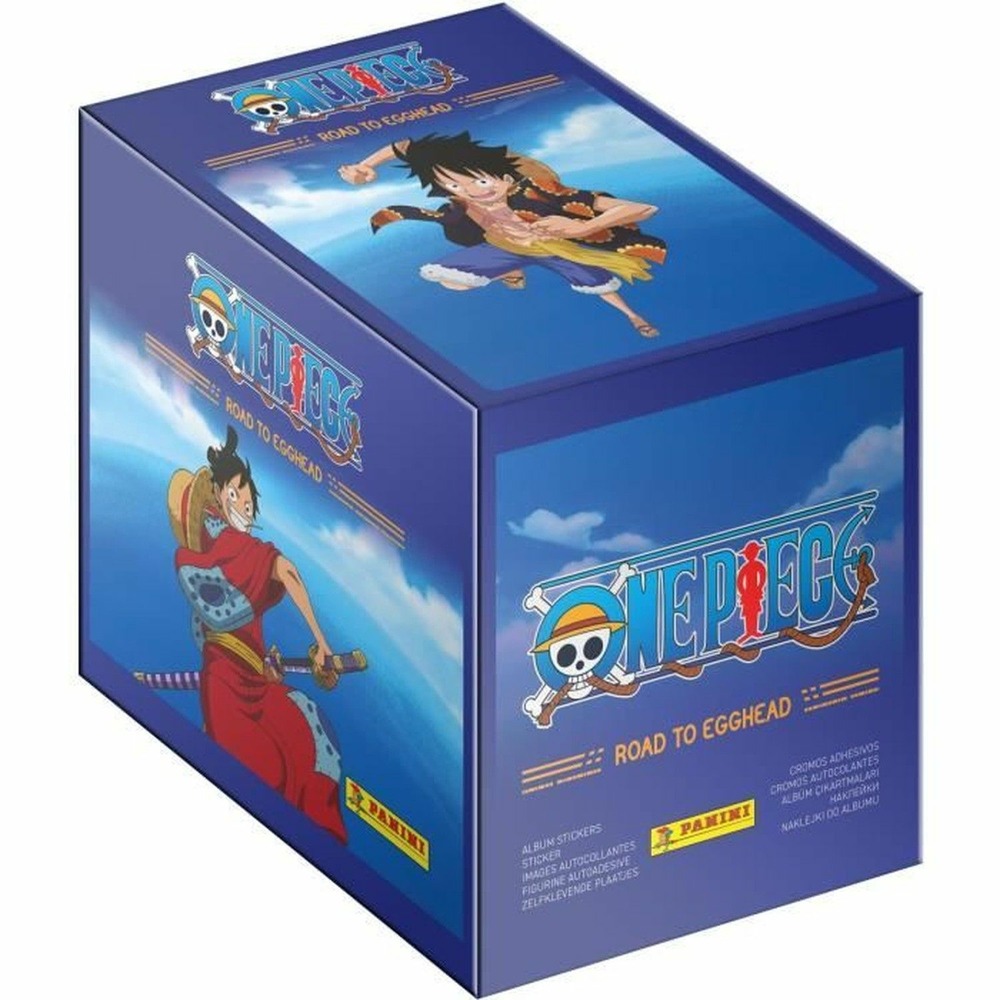 Boîte one piece road to egghead 8 pochettes - 64 cartes