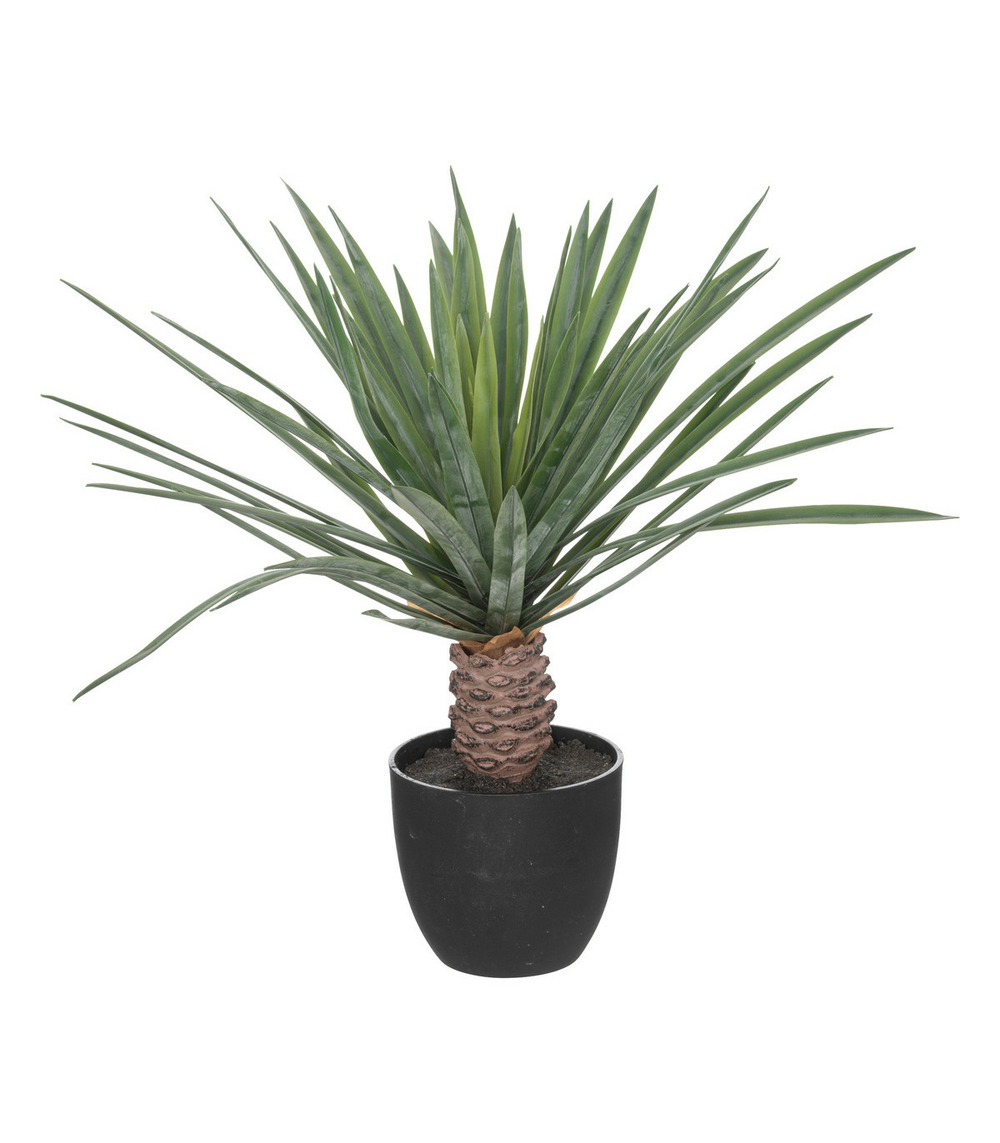 Plante artificielle palmier en pot h 52 cm