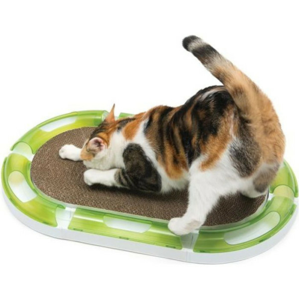 Griffoir ovale senses 2. 0 - pour chat 24,4cm x 48,8cm x 3,5cm