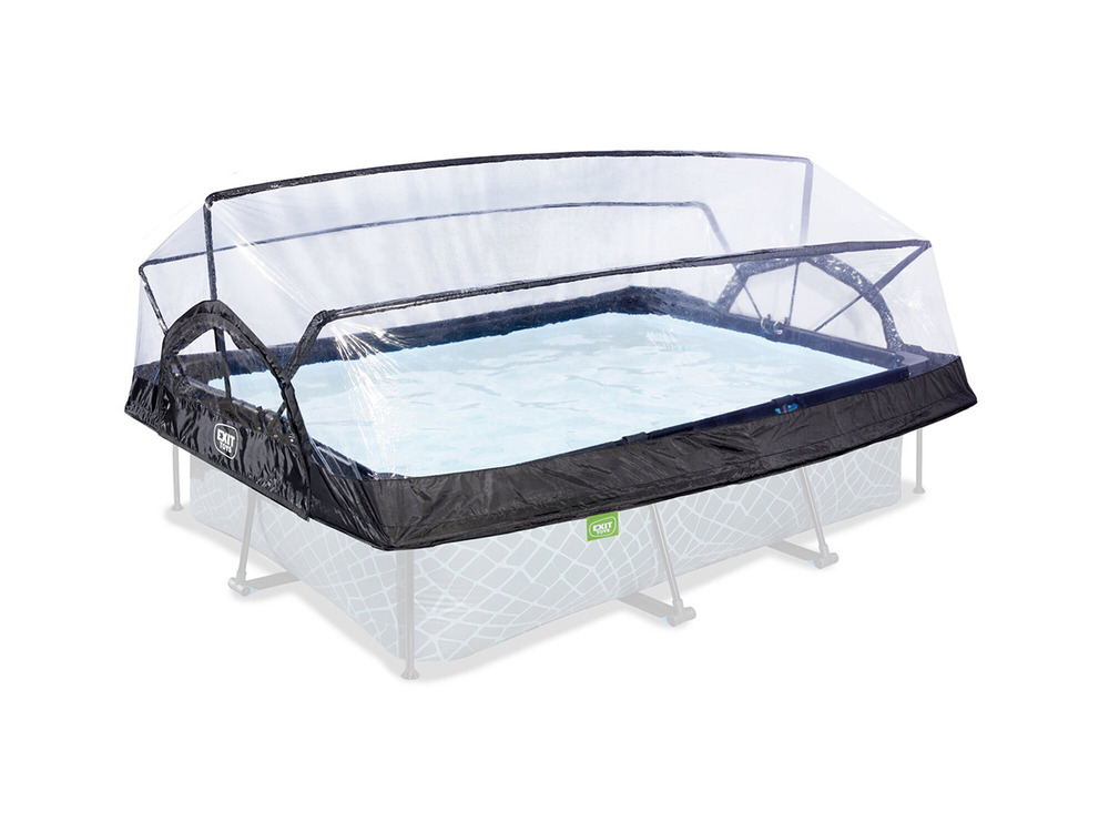 Kit piscine Metal Frame Junior rectangulaire INTEX 4,50 x 2,20 x 0,84 m