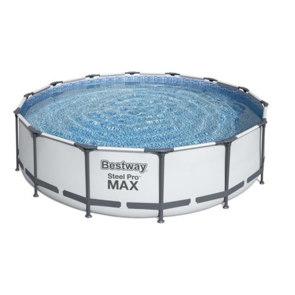 Piscine tubulaire ronde bestway steel pro max™ 4,27 x 1,07 m