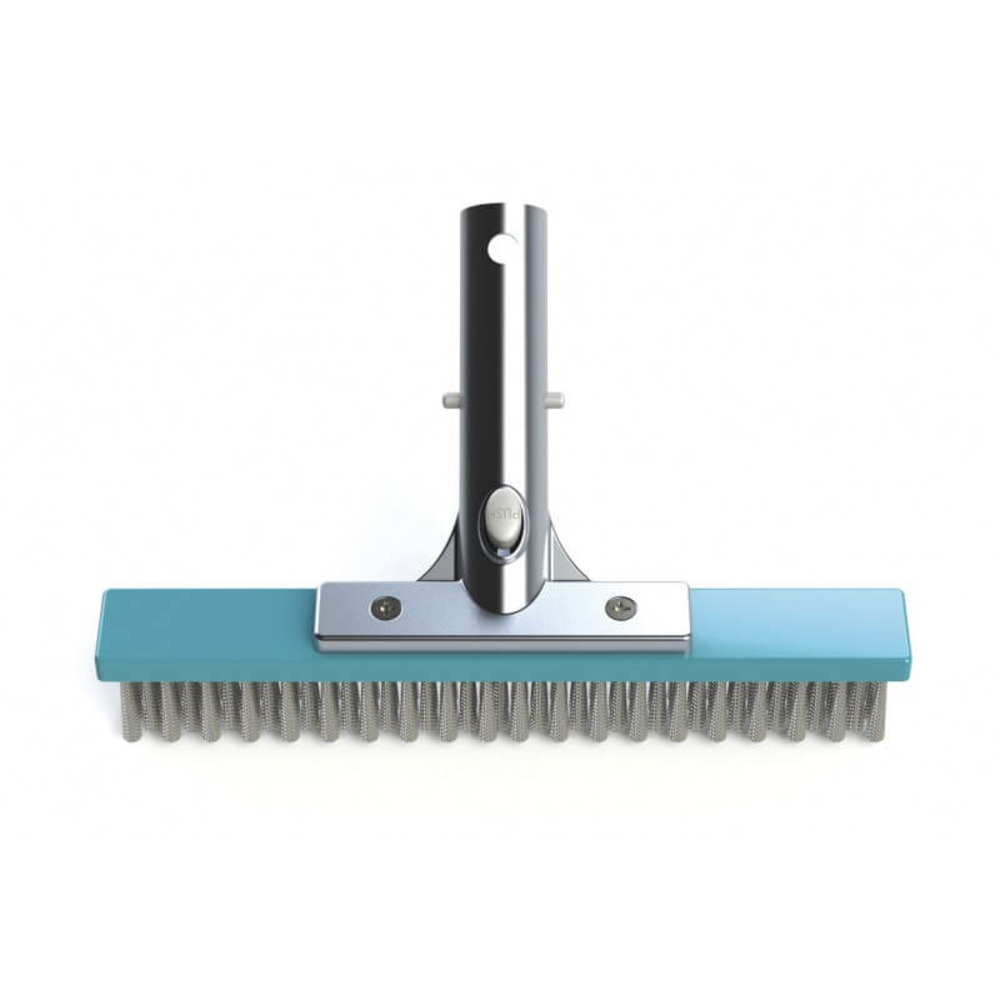 Brosse bayrol pour parois de piscine en inox - 25 cm